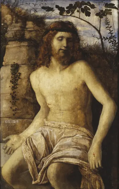 Christ crowned with Thorns av Giovanni Bellini