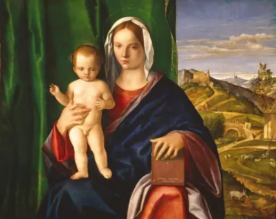 Madonna and Child, 1509 av Giovanni Bellini