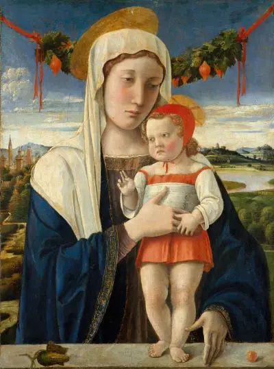 Madonna and Child, 1470 av Giovanni Bellini