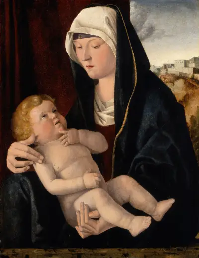 Madonna And Child, 1510 av Giovanni Bellini