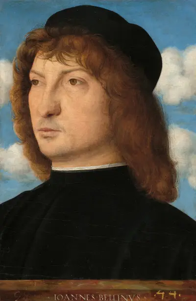 Portrait of a Venetian Gentleman av Giovanni Bellini