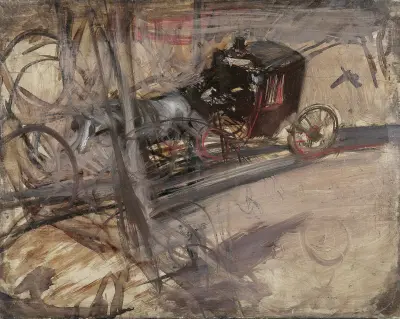 Der Kutscher (c1905), Giovanni Boldini