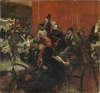 Feast Scene, Giovanni Boldini
