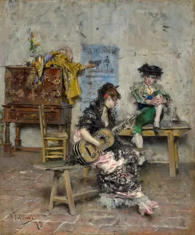 Guitar Player, Giovanni Boldini