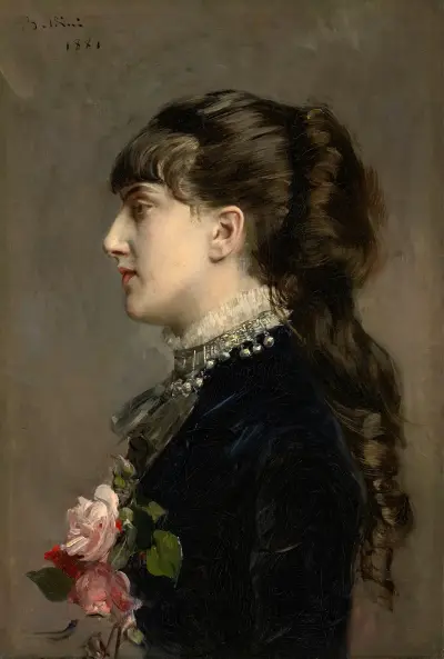 Madame Céline Leclanché, Giovanni Boldini