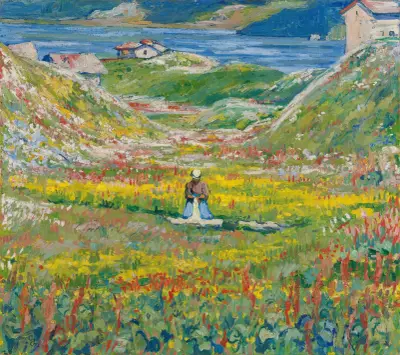 Kwitnąca dolina, Giovanni Giacometti