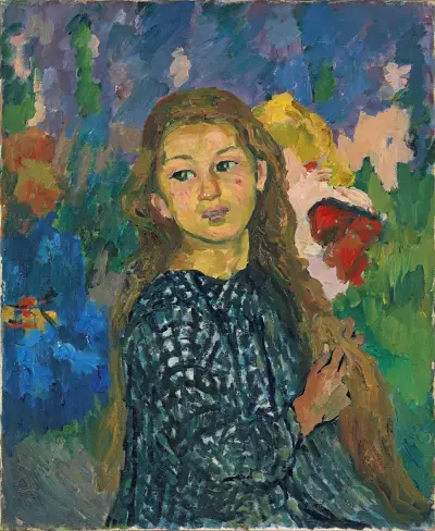 Portret Ottilii Giacometti, Giovanni Giacometti
