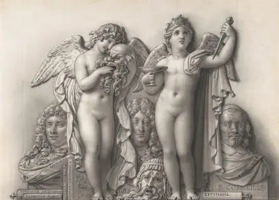 Komedie a tragédie, Anne Louis Girodet-Trioson