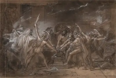 Přísaha sedmi vůdců proti Thébám, Anne Louis Girodet-Trioson