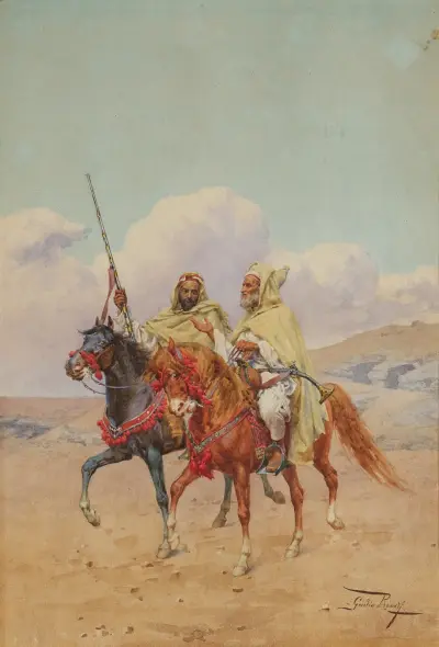 Horsemen of the Desert av Giulio Rosati