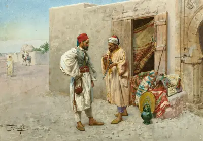 The Gun Seller av Giulio Rosati