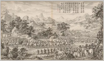 Receiving Surrender from the Eli, Giuseppe Castiglione