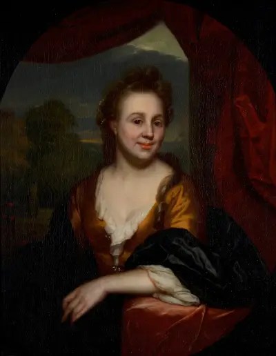 Portrait of an unknown woman av Godfried Schalcken