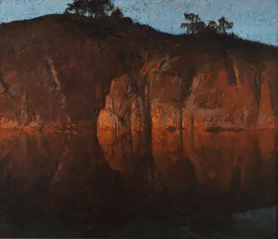 After Sunset. Motif from the Archipelago, Gottfrid Kallstenius