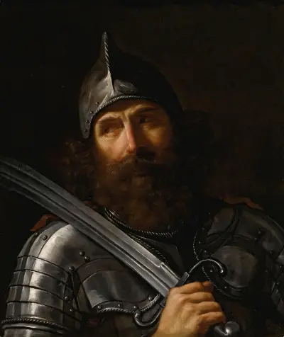 Mars av Guercino