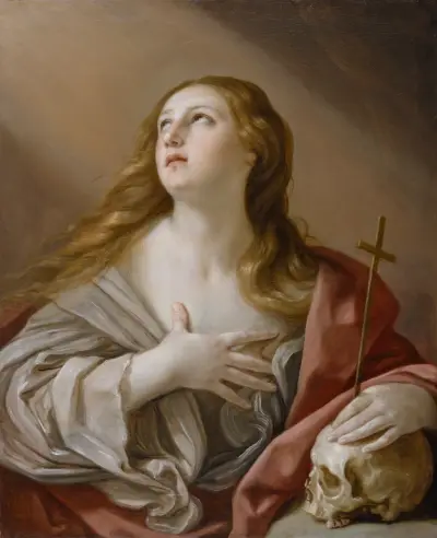 The Penitent Magdalene av Guido Reni