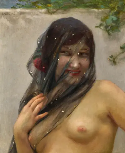 Odalisque av Guillaume Seignac