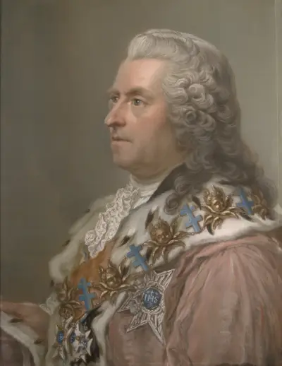 Greve Carl Gustaf Tessin av Gustaf Lundberg