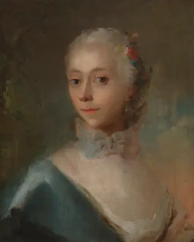 Dameportræt, Carl Gustaf Pilo