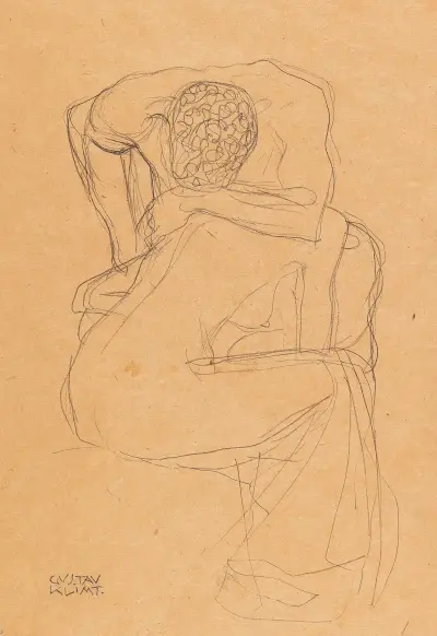 Lovers av Gustav Klimt