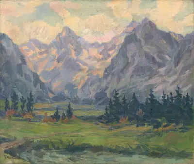From the Tatras, Gustáv Mallý