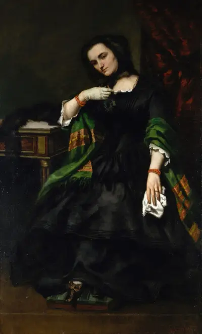 Madame Auguste Cuoq (Mathilde Desportes, 1827–1910), Gustave Courbet