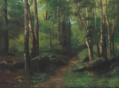 Leśna ścieżka, Gustave Courbet