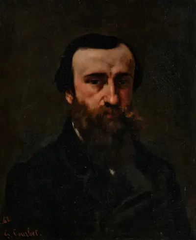Portret pana Nicolle, Gustave Courbet