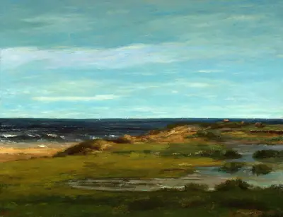 Seascape av Gustave Courbet