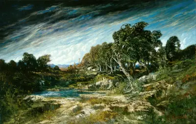 The Gust of Wind av Gustave Courbet