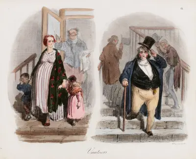 La ménagerie parisienne (Premier tirage) Pl.14 av Gustave Doré