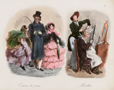 La ménagerie parisienne (Premier tirage) Pl.25 av Gustave Doré