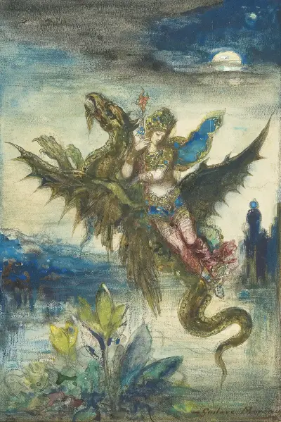 Dream Of The Orient von Gustave Moreau