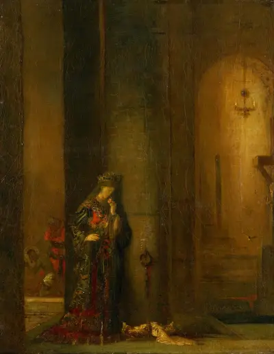 Salome At The Prison von Gustave Moreau