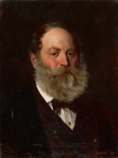Portrait of the Artist’s Father av Gyula Benczúr