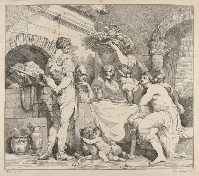 Banditti Regaling, John Hamilton Mortimer