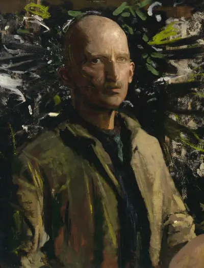 Self-Portrait av Abbott Handerson Thayer