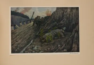 Der tote Kamerad av Hans Baluschek