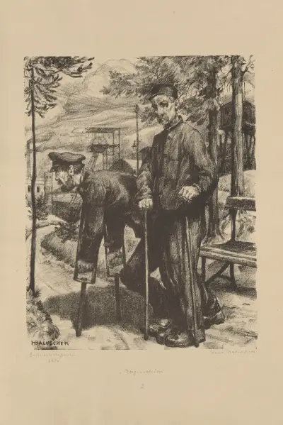 Invalides av Hans Baluschek