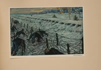 Weihnachtsabend av Hans Baluschek