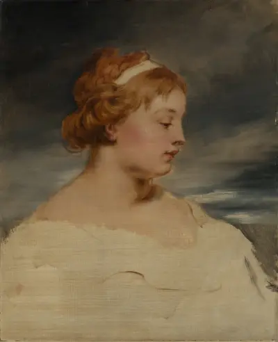 Portrait of a girl von Hans Canon