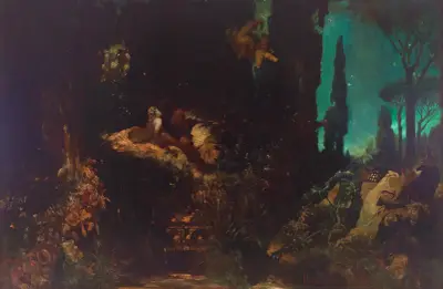 A midsummer night’s dream av Hans Makart