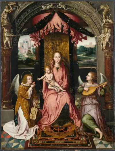 Madona s dítětem, Hans Memling
