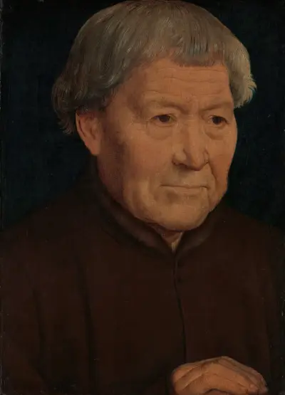 Portrét starého muže, Hans Memling
