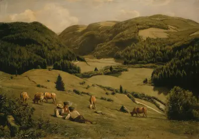 Údolí Alb u Sankt Blasien, Hans Thoma