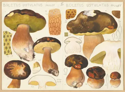 Boletus ustulatus Paulet., Boletus ustulatus Paulet. av Hans Walty