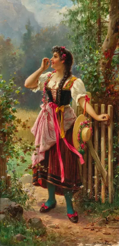 In Glück und Sonne von Hans Zatzka