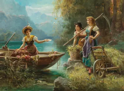 The Love Message av Hans Zatzka