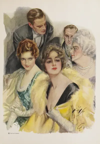 Harrison Fisher girls Pl.7, Harrison Fisher