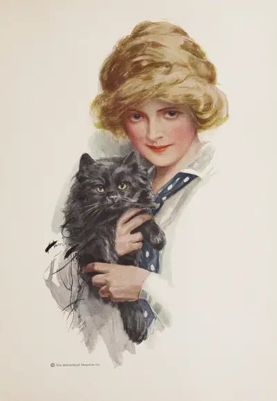 Harrison Fisher girls Pl.9, Harrison Fisher